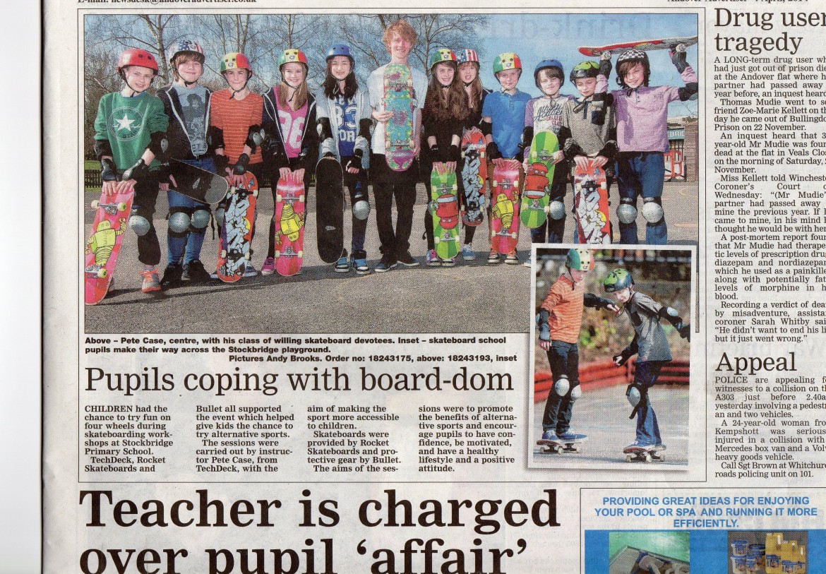 Front Page of Andover Advertiser | Team Rubicon